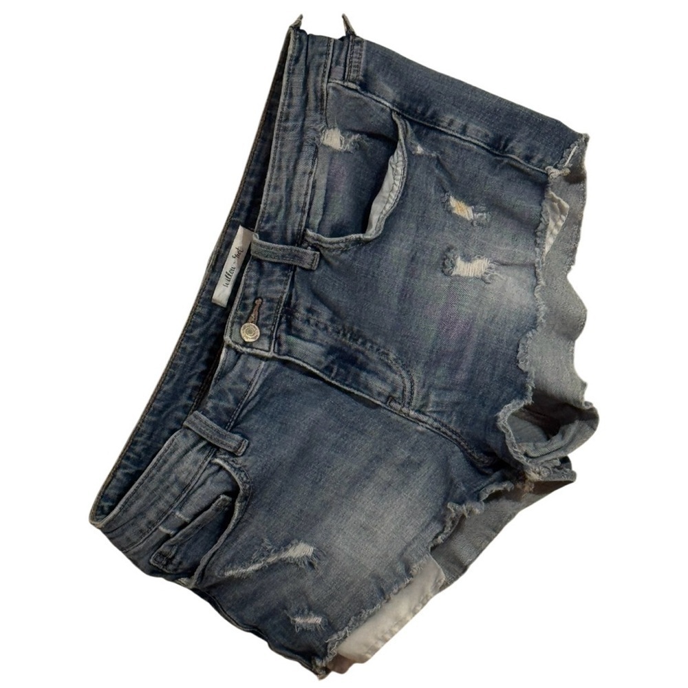 Willow Root Denim Distressed Shorts Women's Size 30